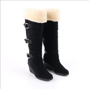 Cole Haan Michelle Suede Nike Air Boots